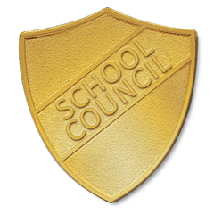 School Council Metal Shield Badge by School Badges UK