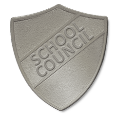 School Council Metal Shield Badge by School Badges UK