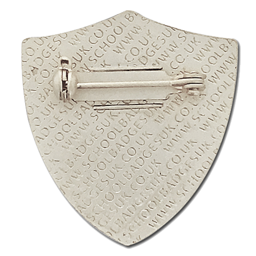 School Council Metal Shield Badge by School Badges UK