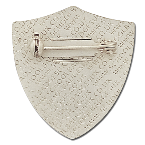Senior Student Metal Shield Badge by School Badges UK
