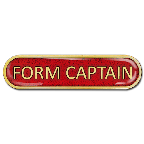 Form Captain Bar Badge by School Badges UK