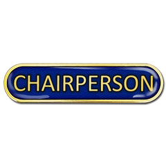 Chairperson Bar Badge by School Badges UK