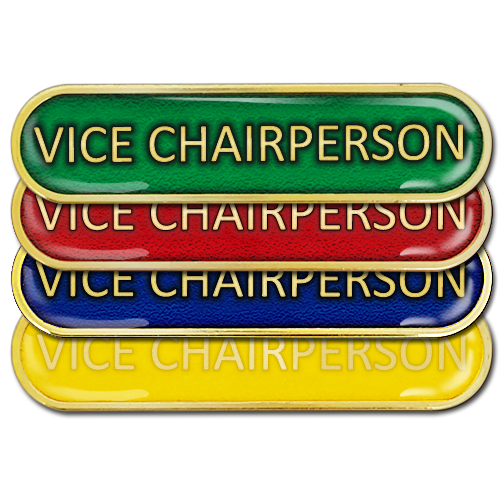 Vice Chairperson Bar Badge by School Badges UK