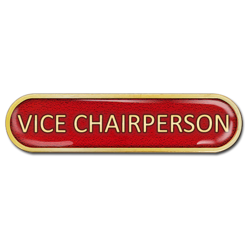 Vice Chairperson Bar Badge by School Badges UK