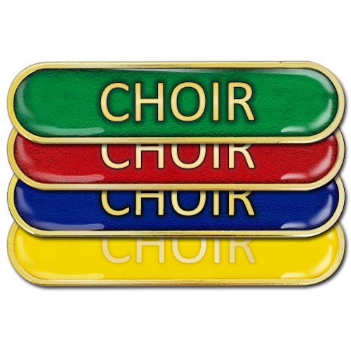 Choir Bar Badge by School Badges UK