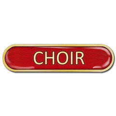 Choir Bar Badge by School Badges UK