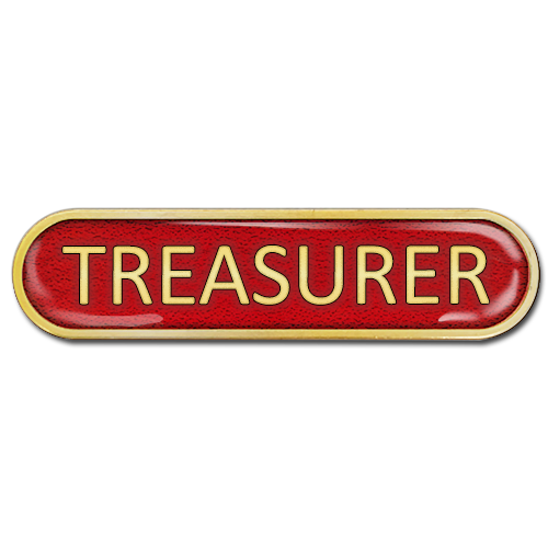 Treasurer Bar Badge by School Badges UK