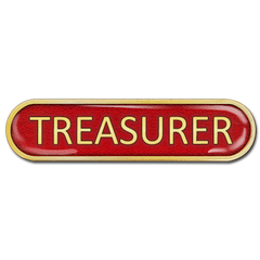 Treasurer Bar Badge by School Badges UK