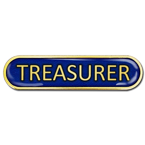 Treasurer Bar Badge by School Badges UK