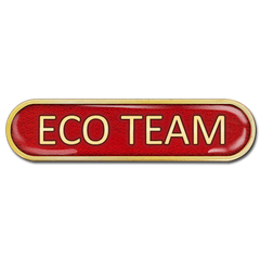 Eco Team Bar Badge by School Badges UK