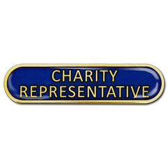 Charity Representative Bar Badge by School Badges UK