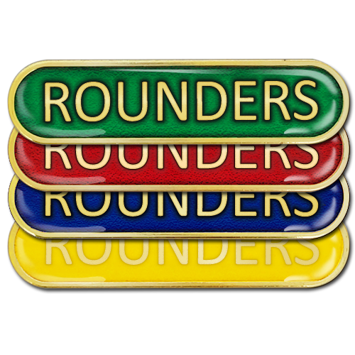 Rounders Bar Badge by School Badges UK