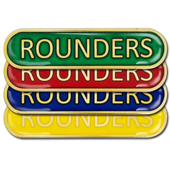 Rounders Bar Badge by School Badges UK