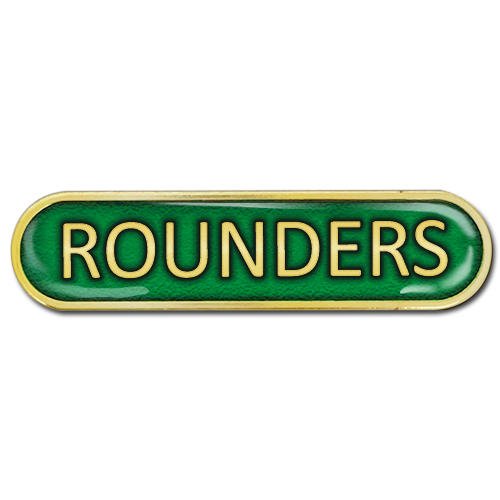 Rounders Bar Badge by School Badges UK