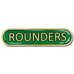 Rounders Bar Badge by School Badges UK