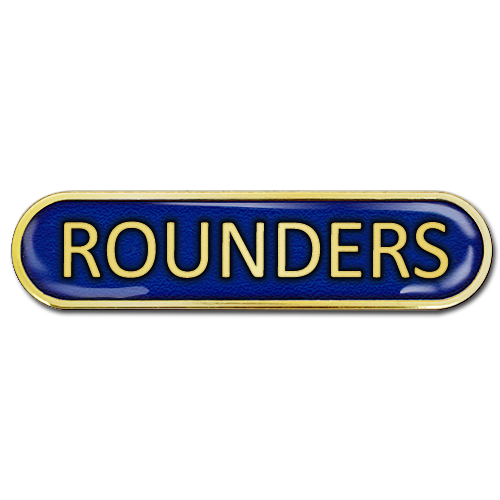 Rounders Bar Badge by School Badges UK