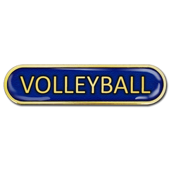 Volleyball Bar Badge by School Badges UK