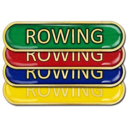 Rowing Bar Badge by School Badges UK