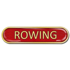 Rowing Bar Badge by School Badges UK