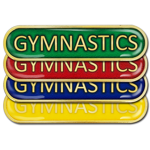 Gymnastics Bar Badge by School Badges UK