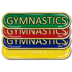 Gymnastics Bar Badge by School Badges UK
