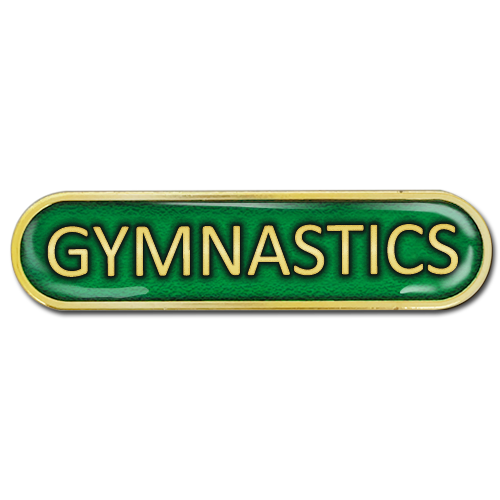 Gymnastics Bar Badge by School Badges UK