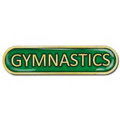 Gymnastics Bar Badge by School Badges UK