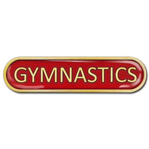 Gymnastics Bar Badge by School Badges UK