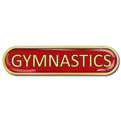 Gymnastics Bar Badge by School Badges UK