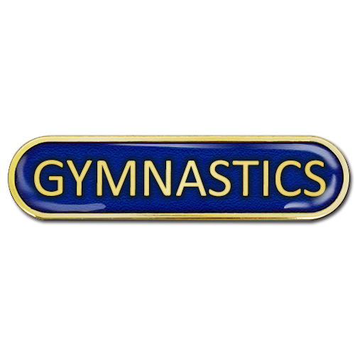 Gymnastics Bar Badge by School Badges UK