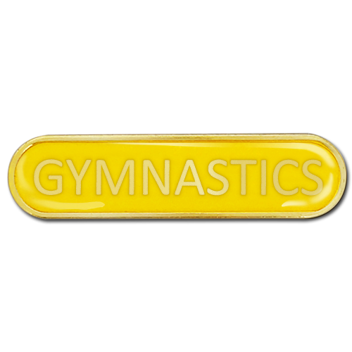 Gymnastics Bar Badge by School Badges UK