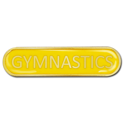 Gymnastics Bar Badge by School Badges UK