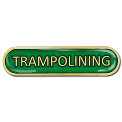 Trampolining Bar Badge by School Badges UK
