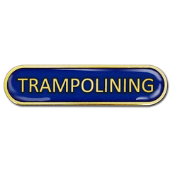 Trampolining Bar Badge by School Badges UK