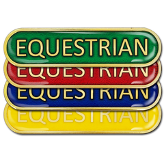 Equestrian Bar Badge by School Badges UK