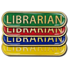 Librarian Bar Badge by School Badges UK