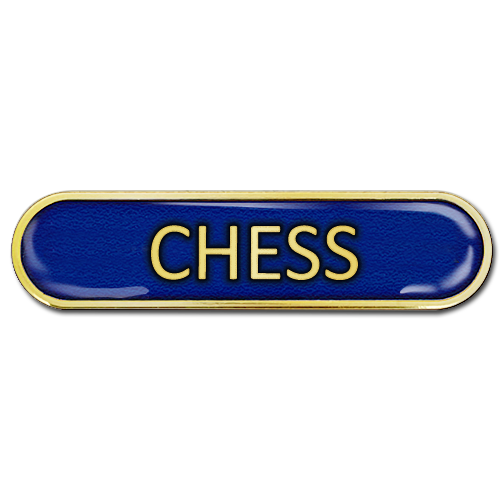 Chess Bar Badge by School Badges UK