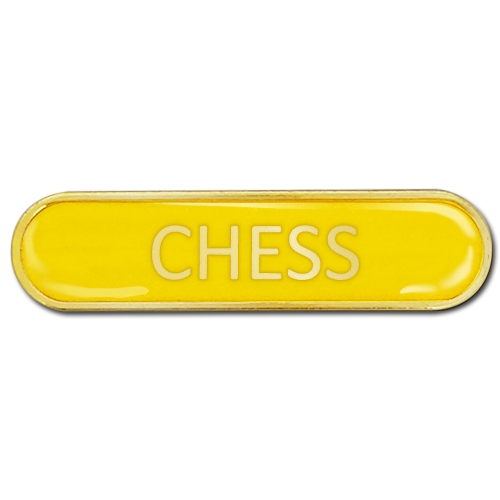 Chess Bar Badge by School Badges UK