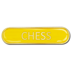 Chess Bar Badge by School Badges UK