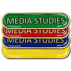 Media Studies Bar Badge by School Badges UK