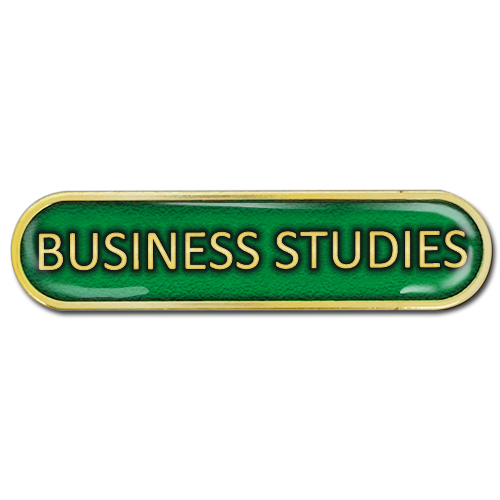 Business Studies Bar Badge by School Badges UK