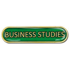 Business Studies Bar Badge by School Badges UK