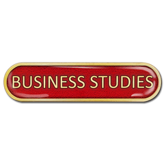 Business Studies Bar Badge by School Badges UK