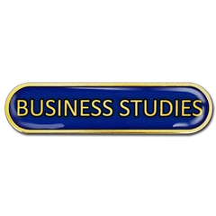 Business Studies Bar Badge by School Badges UK