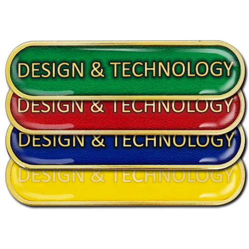 Design & Technology Bar Badge by School Badges UK