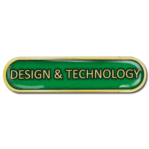 Design & Technology Bar Badge by School Badges UK