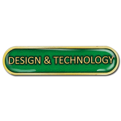 Design & Technology Bar Badge by School Badges UK