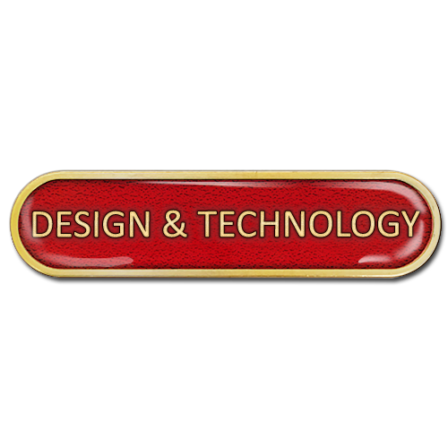 Design & Technology Bar Badge by School Badges UK