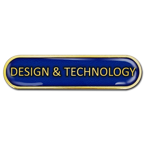 Design & Technology Bar Badge by School Badges UK