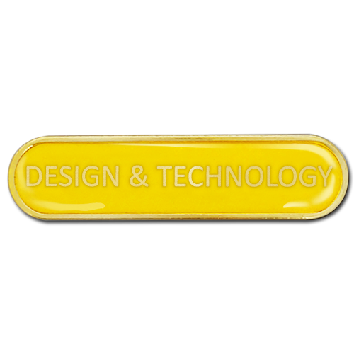 Design & Technology Bar Badge by School Badges UK